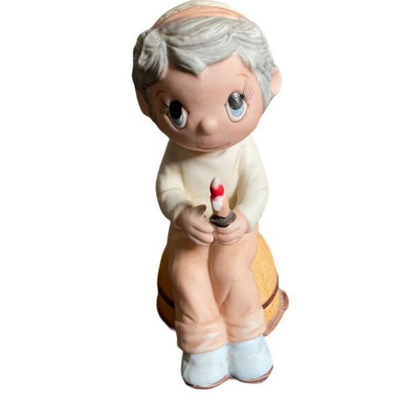 VTG 1984 "The True Light" Matthew 5:14, Jane-Deveaux Inc 5 inch Figurine - Picture 5 of 8